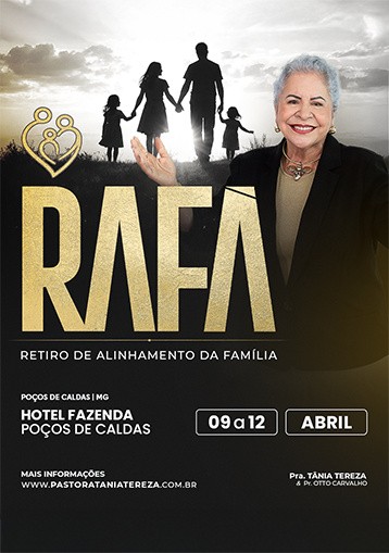 RAFA - Retiro de Alinhamento da Família - Poços de Caldas/MG - Abril 2026